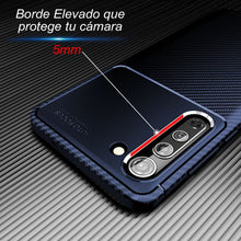 Cargar imagen en el visor de la galería, Funda Rugged Carbon Fibra Flexible Para iPhone 13 Pro