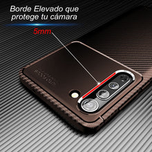 Cargar imagen en el visor de la galería, Funda Rugged Carbon Fibra Flexible Para iPhone 11