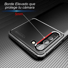 Cargar imagen en el visor de la galería, Funda Rugged Carbon Fibra Flexible Para Huawei Nova 8