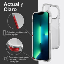 Cargar imagen en el visor de la galería, Raptic Premium Paquete Funda Transparente +Vidrio Camara + Vidrio Pantalla Para iPhone 13 Pro