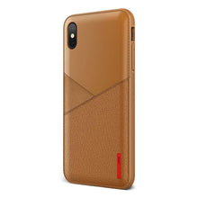 Cargar imagen en el visor de la galería, Funda Vrs Leather Fit Label iPhone XS Max Tpu Case Premium
