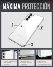 Cargar imagen en el visor de la galería, Funda Case Uso Rudo Transparente Raptic Clear Para Samsung S22 Plus