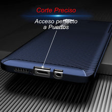 Cargar imagen en el visor de la galería, Funda Rugged Carbon Fibra Flexible Para Samsung S21 Ultra