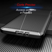 Cargar imagen en el visor de la galería, Funda Rugged Carbon Fibra Flexible Para Moto G60s