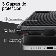 Cargar imagen en el visor de la galería, Raptic Defense Lux Funda Uso Rudo Para iPhone XS Max