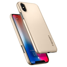 Cargar imagen en el visor de la galería, Funda Spigen De Lujo Thin Fit Para iPhone X / XS