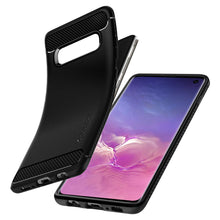 Cargar imagen en el visor de la galería, Funda Uso Rudo Spigen Rugged Armor Para Samsung Galaxy S10