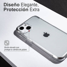 Cargar imagen en el visor de la galería, Raptic Air Funda Uso Rudo Transparente Para iPhone 13