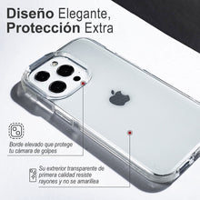 Cargar imagen en el visor de la galería, Raptic Premium Paquete Funda Transparente +Vidrio Camara + Vidrio Pantalla Para iPhone 13 Mini