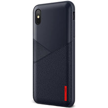 Cargar imagen en el visor de la galería, Funda Vrs Leather Fit Label iPhone XS Max Tpu Case Premium