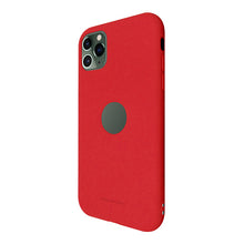 Cargar imagen en el visor de la galería, Funda Protector Silicon Tacto Suave Molan Cano Jelly Case para iPhone 11 Pro Max con orificio