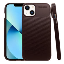 Cargar imagen en el visor de la galería, Funda Rugged Carbon Fibra Flexible Para iPhone 13