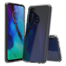 Cargar imagen en el visor de la galería, Funda Protector Case Híbrido Acrigel Transparente Rígido para Moto G Stylus