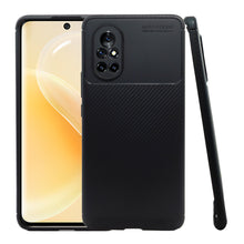 Cargar imagen en el visor de la galería, Funda Rugged Carbon Fibra Flexible Para Huawei Nova 8