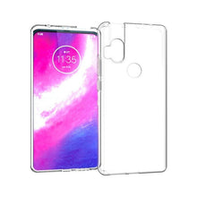 Cargar imagen en el visor de la galería, Funda Protector Case Híbrido Acrigel Transparente Rígido para Moto One Hyper