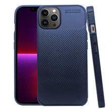 Cargar imagen en el visor de la galería, Funda Rugged Carbon Fibra Flexible Para iPhone 13 Pro Max
