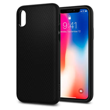 Cargar imagen en el visor de la galería, Funda Spigen Liquid Air Carbono para iPhone X / XS