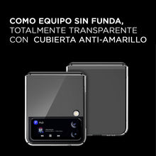 Cargar imagen en el visor de la galería, Funda De Lujo Rígida Slim Soft Transparente Case Para Samsung Z Flip 3