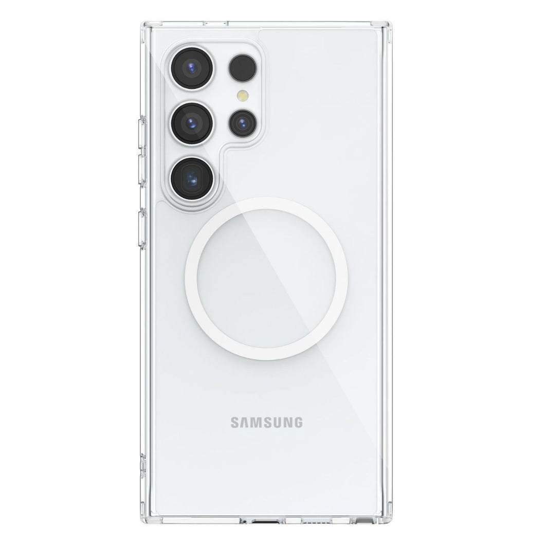 Funda Uso Rudo Raptic Clear Magnetic Para Samsung S24 Ultra