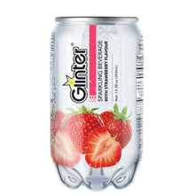 Cargar imagen en el visor de la galería, Bebida Oriental Refresco Glinter Sabor De Fresa 350ml 24 Latas
