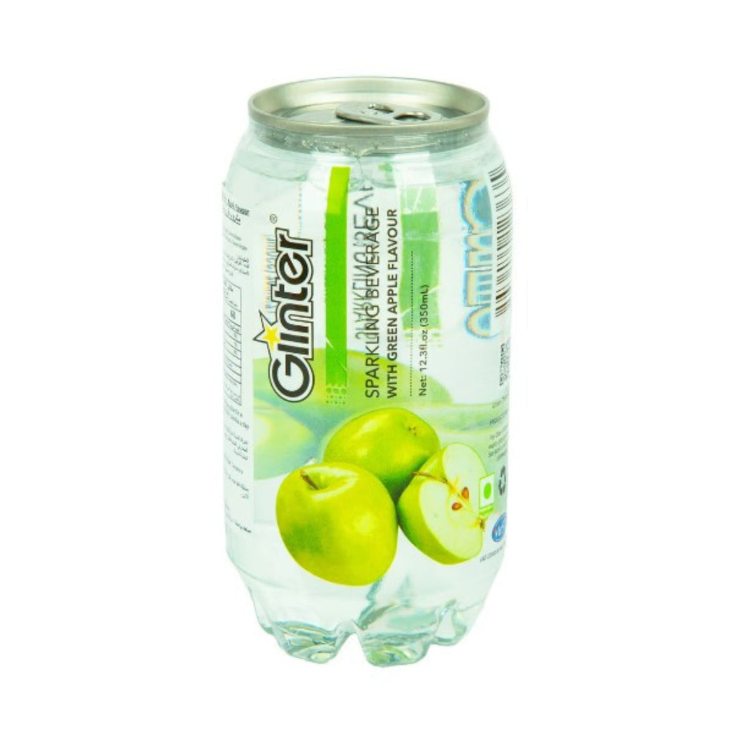 Bebida Oriental Refresco Glinter Sabor De Manzana 350ml 24 Latas