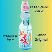 Cargar imagen en el visor de la galería, Bebida Ramune Hata Gaseoso Con Canica Vidrio Sabor De Original 200ml 30 Botellas
