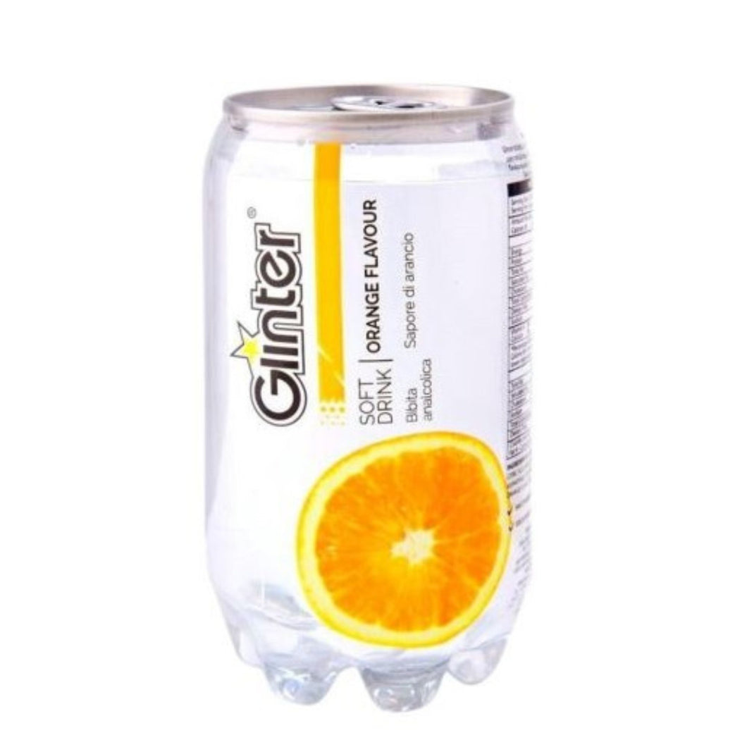 Bebida Oriental Refresco Glinter Sabor De Naranja 350ml 24 Latas