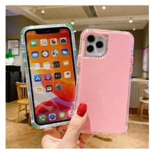 Cargar imagen en el visor de la galería, Funda Rainbow Paint Uso Rudo Doble Capa Para iPhone 12 / 12 Pro
