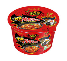 Cargar imagen en el visor de la galería, Sopa Instantánea Ramen Coreana Buldak Big Bowl Sabor X2 Picante de 16 Vasos
