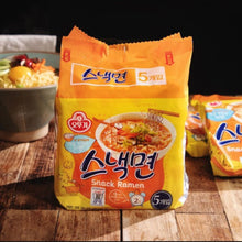 Cargar imagen en el visor de la galería, Sopa Instantánea Ramen Coreana Ottogi Snack Myun de 5 Piezas

