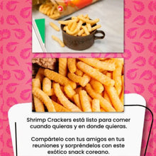 Cargar imagen en el visor de la galería, Botana Galleta Coreana Nongshim Camaron Snack Harina con Salda 75g 5pzs
