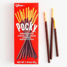 Cargar imagen en el visor de la galería, Comida Japonesa Galleta Biscuit Sticks Pocky Chocolate 40g 5pzs
