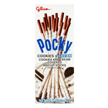 Cargar imagen en el visor de la galería, Comida Japonesa Galleta Biscuit Sticks Pocky Cookie &amp; Cream 40g 5pzs
