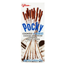 Cargar imagen en el visor de la galería, Comida Japonesa Galleta Biscuit Sticks Pocky Cookie &amp; Cream 40g 10pzs
