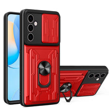 Cargar imagen en el visor de la galería, Funda Tarjetero Con Anillo Para Samsung Galaxy Mayoreo 10 Pzs

