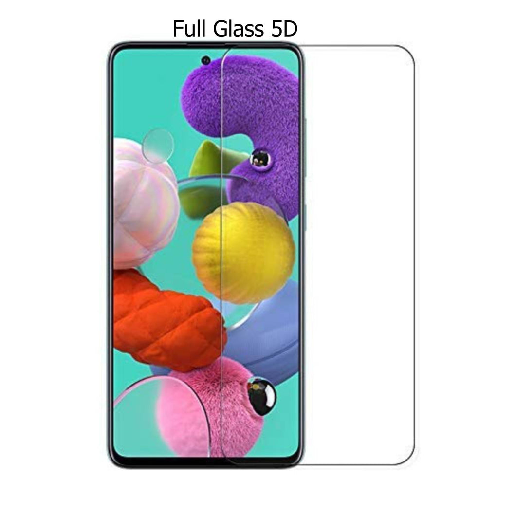 ATTI Mica Cristal Templado de Pantalla Full Glass 5D para Samsung Galaxy A71 / A72