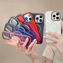 Cargar imagen en el visor de la galería, Funda Traslucida con MagSafe para Iphone
