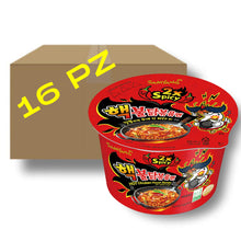 Cargar imagen en el visor de la galería, Sopa Instantánea Ramen Coreana Buldak Big Bowl Sabor X2 Picante de 16 Vasos
