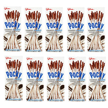 Cargar imagen en el visor de la galería, Comida Japonesa Galleta Biscuit Sticks Pocky Cookie &amp; Cream 40g 10pzs
