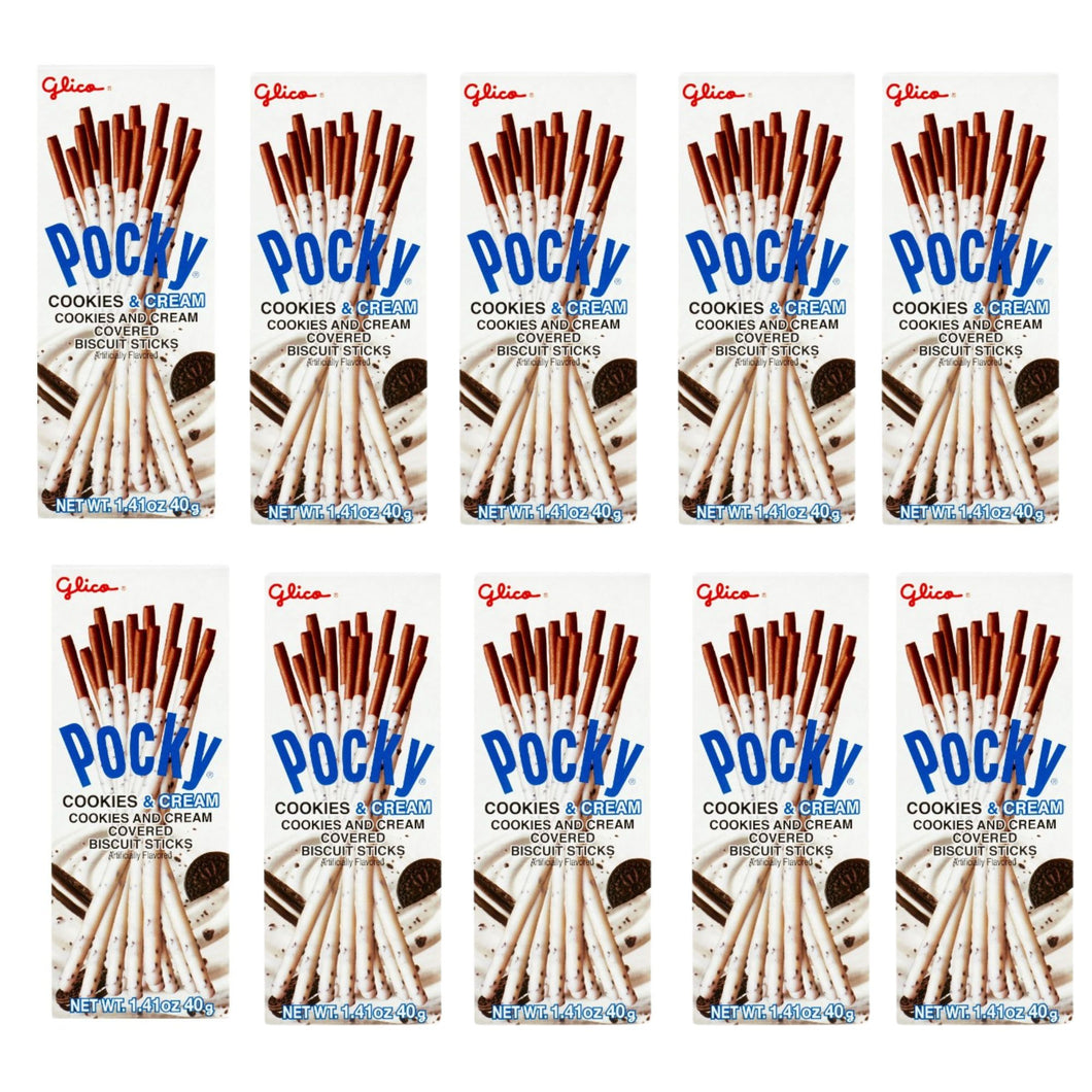 Comida Japonesa Galleta Biscuit Sticks Pocky Cookie & Cream 40g 10pzs