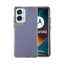 Cargar imagen en el visor de la galería, Funda Rainbow Paint Uso Rudo Doble Capa Para Motorola Mayoreo 10 Pzs
