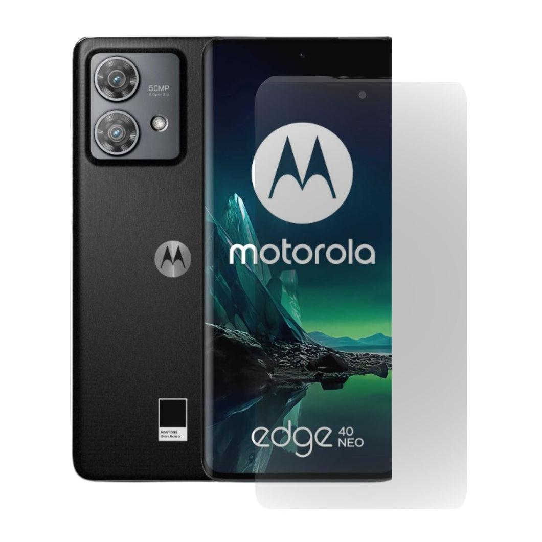 2 Mica Hidrogel Privacidad De Pantalla Para Moto edge 40 Neo