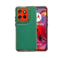 Cargar imagen en el visor de la galería, Funda Rainbow Paint Uso Rudo Doble Capa Para Motorola Mayoreo 10 Pzs
