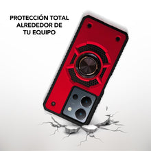 Cargar imagen en el visor de la galería, Funda Uso Rudo para ZTE Axon 50 Lite con Anillo Capitán
