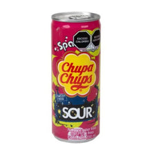 Cargar imagen en el visor de la galería, Bebida Coreana Chupa Chups Gaseoso Sabor De Fresa Sour 24 Latas
