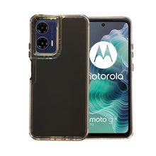 Cargar imagen en el visor de la galería, Funda Rainbow Paint Uso Rudo Doble Capa Para Motorola Mayoreo 10 Pzs
