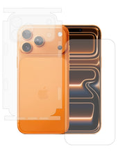 Cargar imagen en el visor de la galería, ATTI Kit de Protección 360 Grados para Series iPhone 17, Funda Transparente Acrigel con Mica Cristal Templado 9D de Frontal de la Pantalla, Mica Hidrogel de Trasera y Costado,3 Piezas
