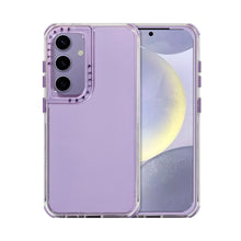 Cargar imagen en el visor de la galería, Funda Rainbow Paint Uso Rudo Doble Capa Para Samsung Mayoreo 10 Pzs
