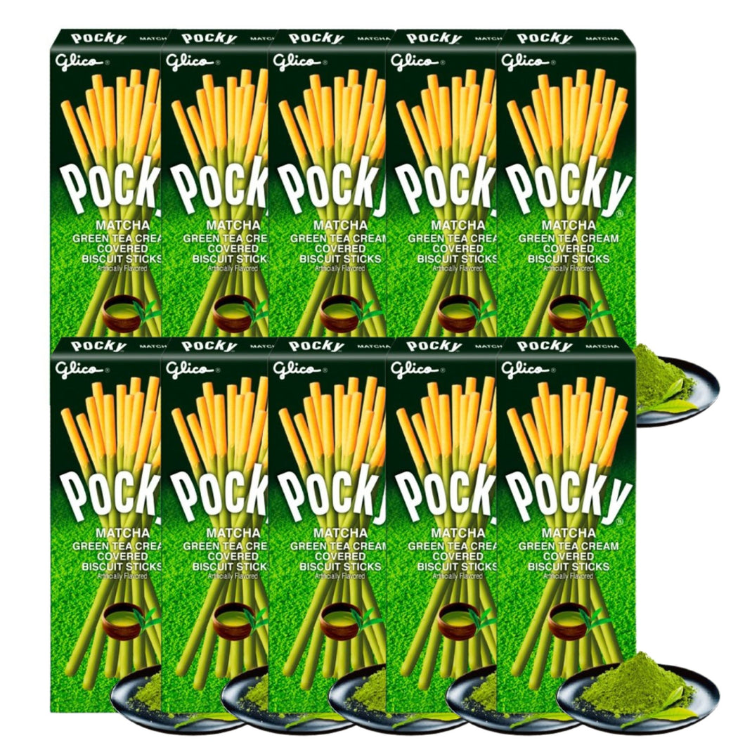 Comida Japonesa Galleta Biscuit Sticks Pocky Matcha 40g 10pzs