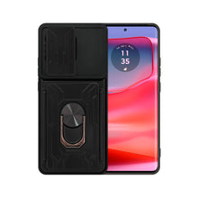 Cargar imagen en el visor de la galería, Funda Tarjetero Con Anillo Para Motorola Mayoreo 10 Pzs
